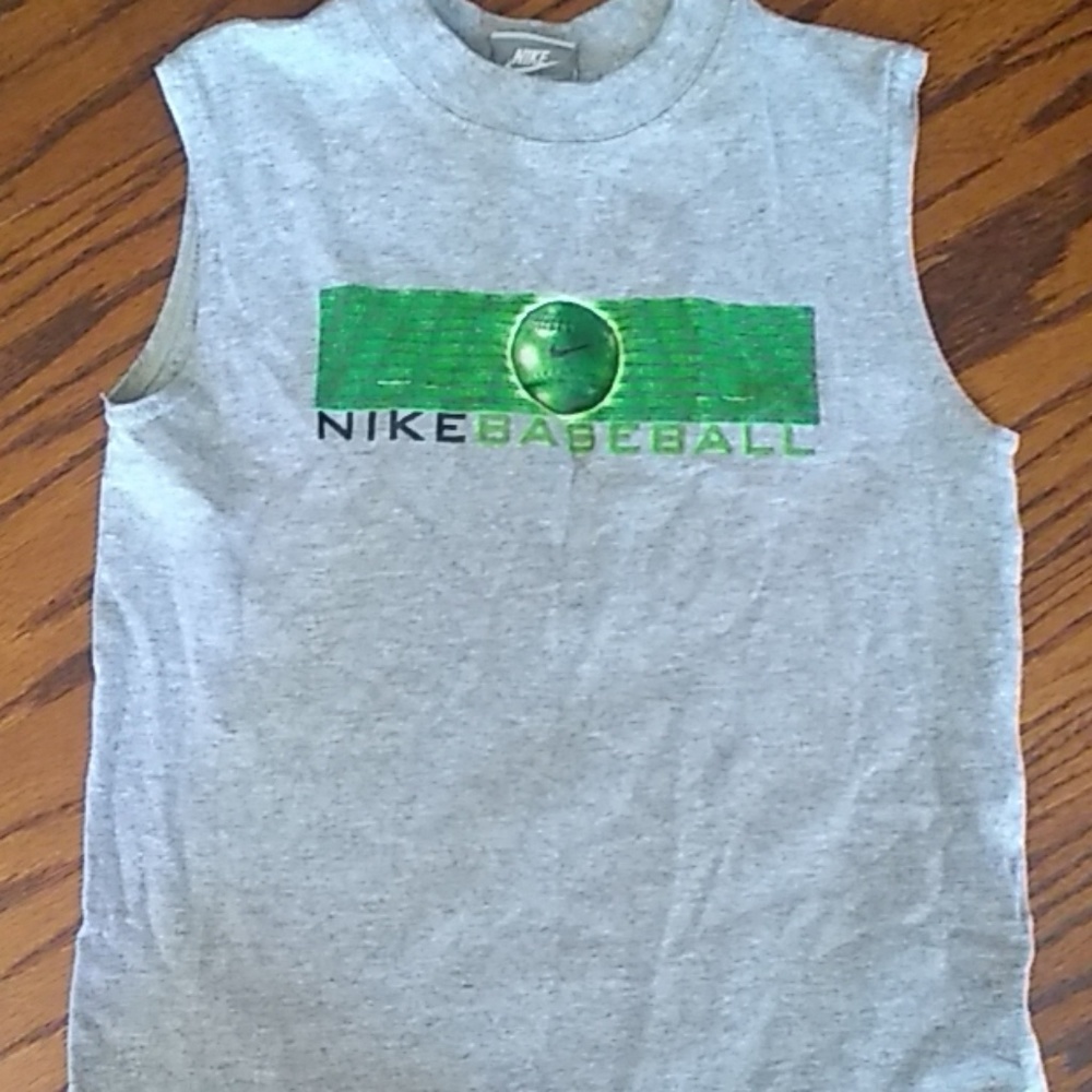 Little boys Nike sleeveless shirt